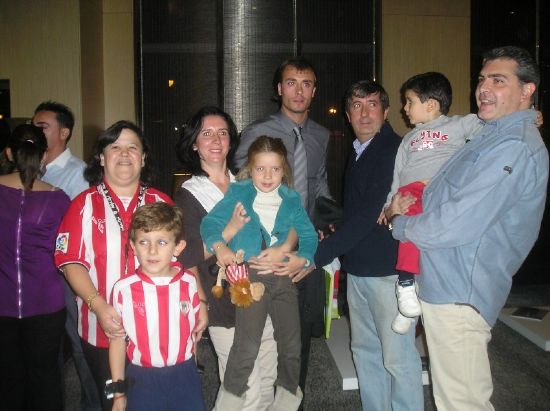 Llegada del Athletic a Madrid