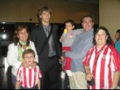 Llegada del Athletic a Madrid