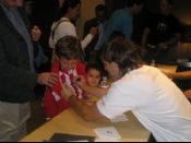 Firma de autográfos en Madrid