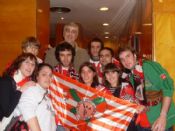 Peña Athletic Club Javi Martínez con Iragorri