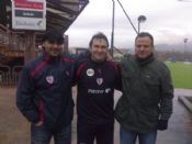 javi y pitu con luis llopis en lezama