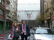 Rami y Pedro Celestino en Bilbao