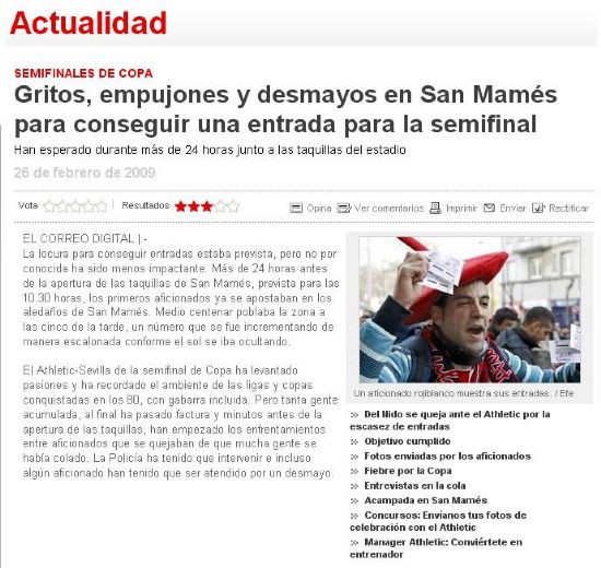Todo por ver al Athletic