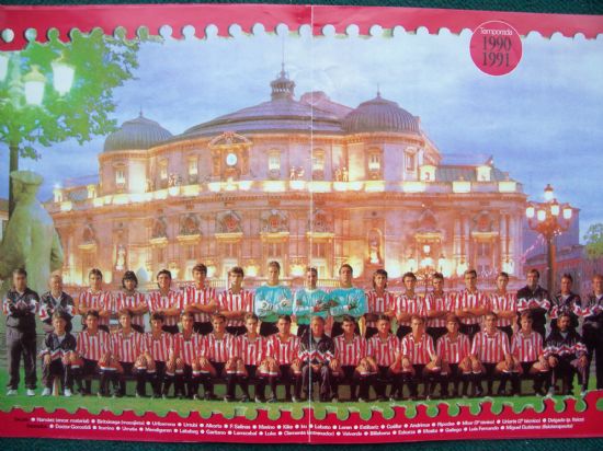 ATHLETIC,temporada 90-91