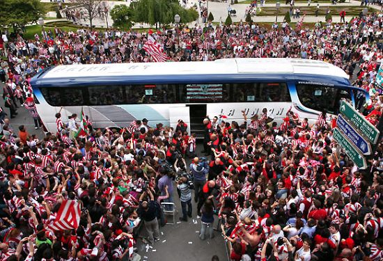 en el bus
