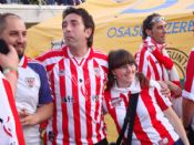 Horas antes del partido.