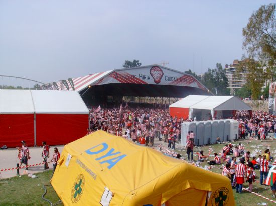 los txupones en la final de copa