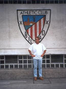 Yo, en San Mames.