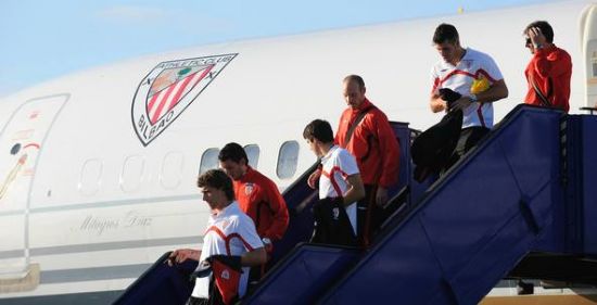 llegada del athletic a tromso 