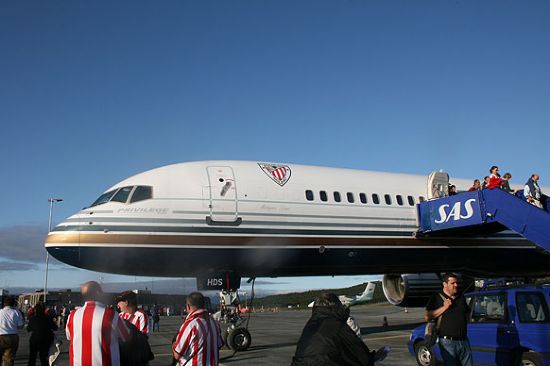curioso avion del athletic 
