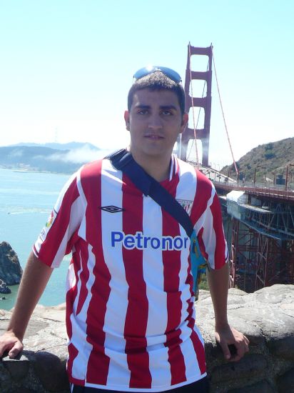   AITOR EN EL GOLDEN GATE