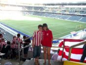 Con  el Athletic en Berna