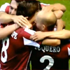 El Athletic celebrando un gol ante el Slaven</title><div style=position:absolute;top:-9999px;><a hre