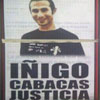 Pegatina de Biris Norte en favor de Iñigo Cabacas