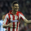 Aritz Aduriz celebrando un gol ante el Málaga