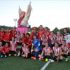 Athletic hirugarrenez garaile Euskal Herriko Emakumezkoen Futbol Kopan