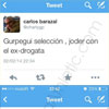 Dos colaboradores de la SER y la COPE llaman drogadicto a Gurpegi