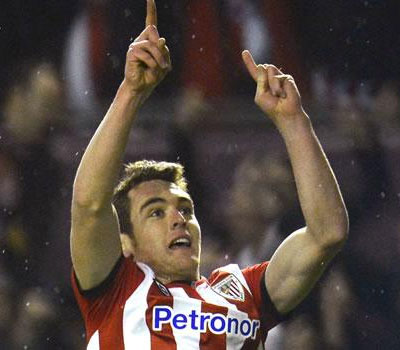 Ibai le dedica el gol del empate a Erik Morán
