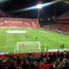 San Mamés preparado para el partido