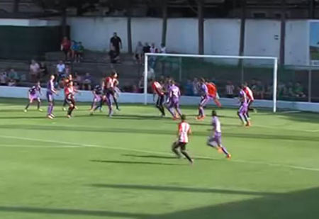 El Athletic empató 1-1 ante el Valladolid en Las Llanas