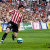 Aduriz durante un lance del Athletic-Nástic