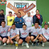 Equipo ganador del Torneo de Futbito 2004 de la Agrupación de Peñas