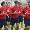 Los cachorros correteando por Lezama