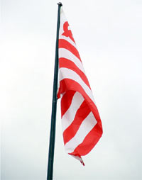 Bandera del Athletic en Lezama