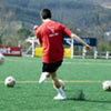 El Bilbao Athletic entrenando en Lezama
