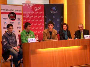 Acto de presentación de la Copa Umbro 2007