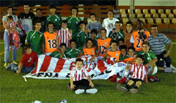 La Peña de Daimiel con la Euskal Selekzioa sub-14