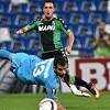 Iago Herrerín ve como entra un gol del Sassuolo