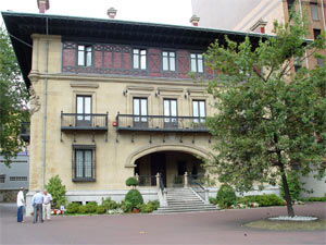 El palacete de Ibaigane, sede del Athletic