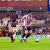 Iturriaga durante un lance ante Osasuna