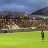La grada de Lezama a rebosar en el partido Bilbao Athletic - Sestao