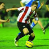 Iker Muniain durante un lance del Bilbao Athletic contra Osasuna B