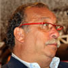 Fermín Palomar durante una rueda de prensa en San Mamés