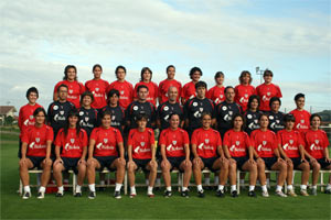 Presentación del Athletic Femenino 2008-09