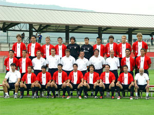 Presentación de la plantilla del Bilbao Athletic para la temporada 2004/2005