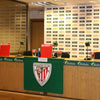 La sala de prensa de San Mamés vacía