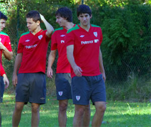 San José durante el entrenamiento