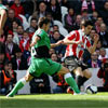 Susaeta durante un lance del Athletic-Racing