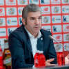 Josu Urrutia en rueda de prensa