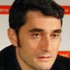 Valverde durante la rueda de prensa ofrecida en Ibaigane
