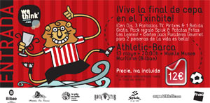 Vive la final de Copa en el Txinbito