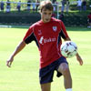 Fran Yeste entrenado en Lezama