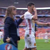 Aritz Aduriz es sustituido tras lesionarse en el España-Italia