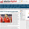 Aritz Aduriz celebrando un gol ante el Málaga