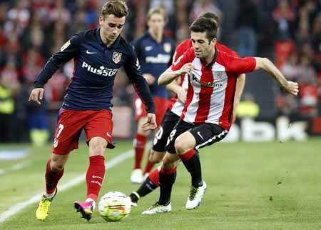 El Athletic se estrella contra el muro del Atlético 0-1