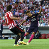 El Athletic da la cara pero cae 0-1 ante el Barcelona
